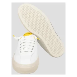 Baskets basses en cuir