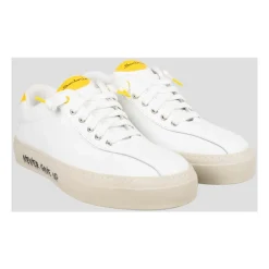 Baskets basses en cuir