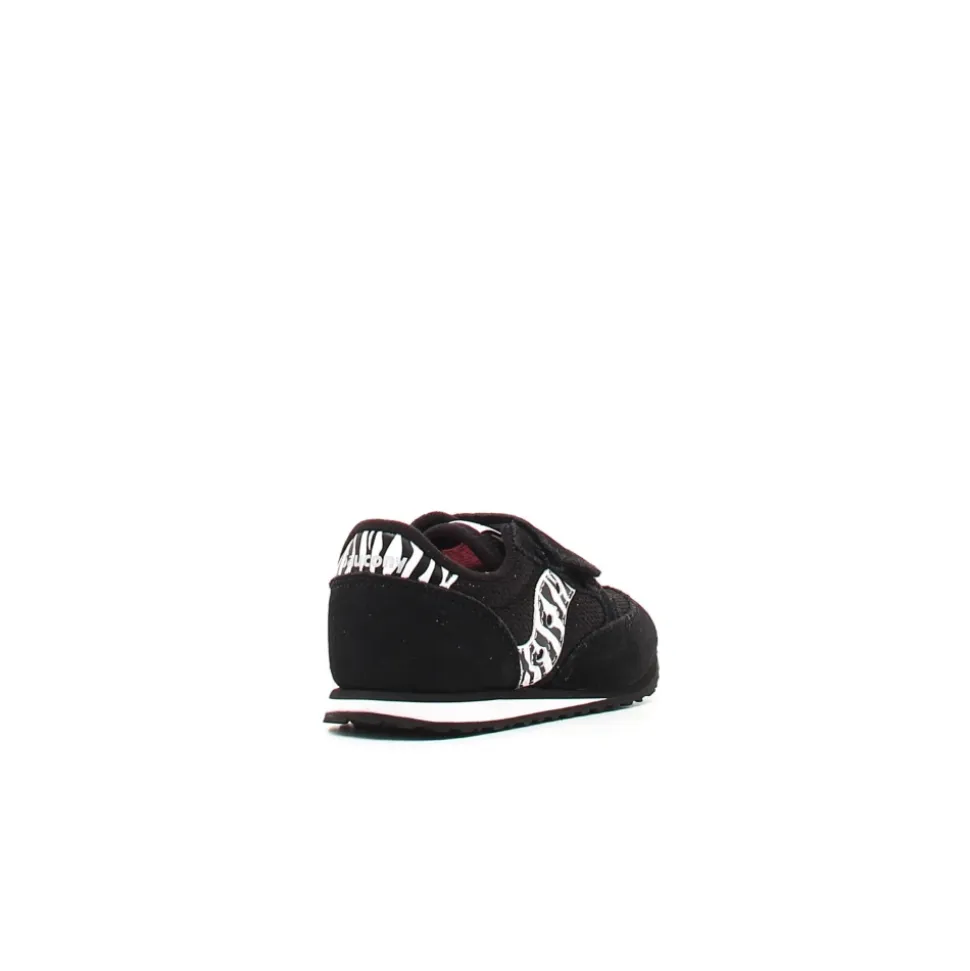 Baskets basses noires pour enfants