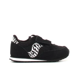 Baskets basses noires pour enfants