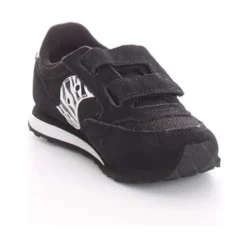 Baskets basses noires pour enfants