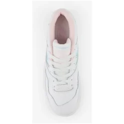 Baskets blanches 550 avec logo N