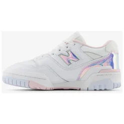 Baskets blanches 550 avec logo N