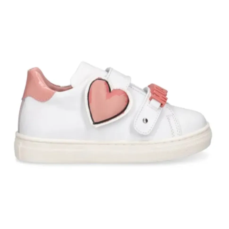 Baskets blanches basses pour enfants