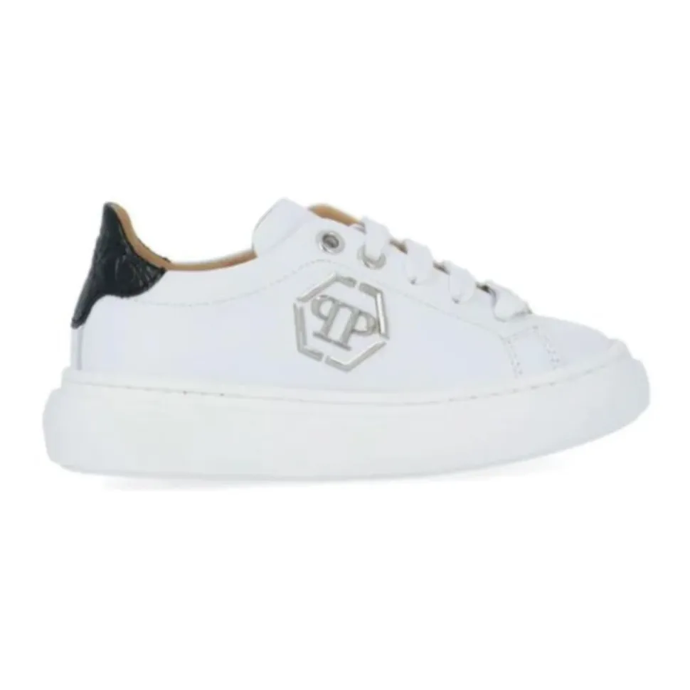 Baskets blanches basses pour enfants