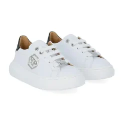 Baskets blanches basses pour enfants