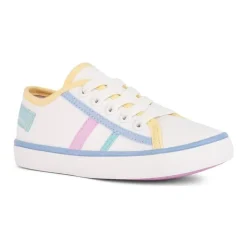 Baskets Blanches Jaunes Enfant