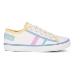 Baskets Blanches Jaunes Enfant