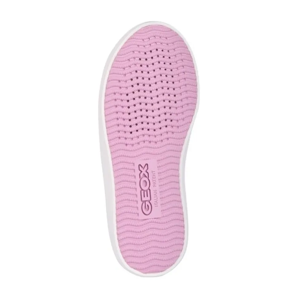 Baskets Blanches Jaunes Enfant