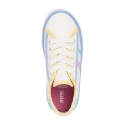 Baskets Blanches Jaunes Enfant