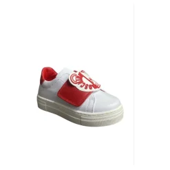 Baskets blanches pour enfants