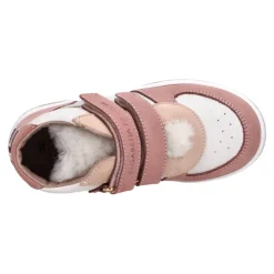 Baskets en cuir