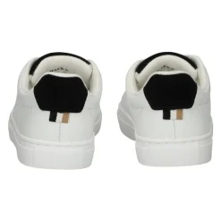 Baskets en cuir avec logo