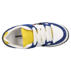 Baskets en cuir et daim
