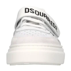 Baskets en cuir et daim
