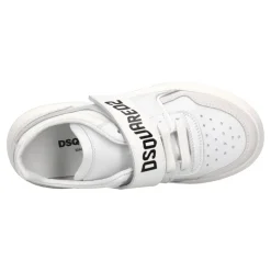Baskets en cuir et daim
