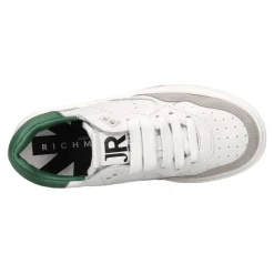 Baskets en cuir et daim