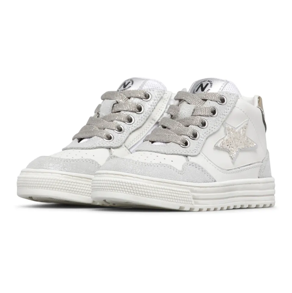 Baskets en cuir et suède HESS HIGH 3 ZIP.