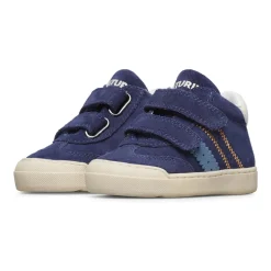 Baskets en cuir et suède RIBY HIGH VL.