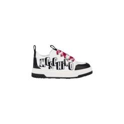 Baskets en cuir Nappa avec logo