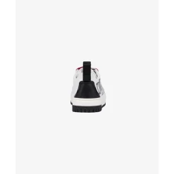 Baskets en cuir Nappa avec logo