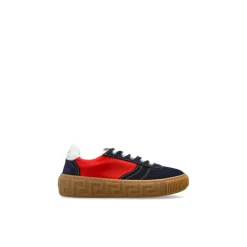 Baskets en Daim et Nylon Greca