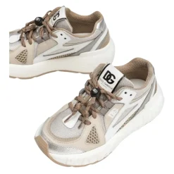 Baskets en nylon et maille