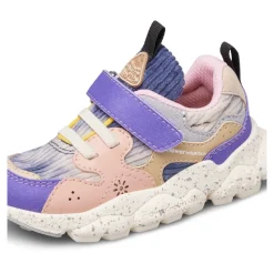 Baskets en similicuir et tissu YAMANO 3 JUNIOR VL.