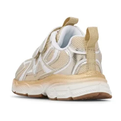 Baskets en similicuir et tissu WAVE VL.