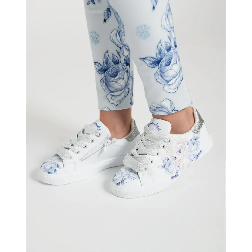 Baskets Frozen en Blanc