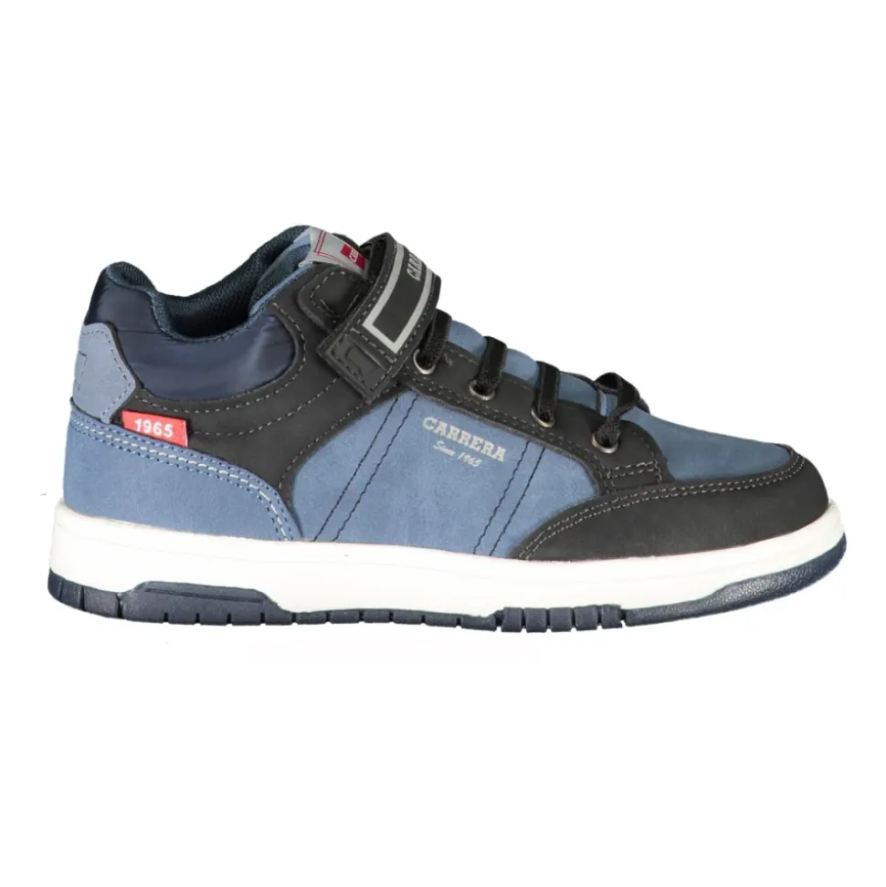 Baskets Homme Bleu Lacets Sangle