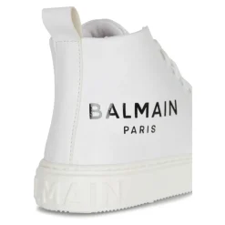 Baskets montantes en cuir