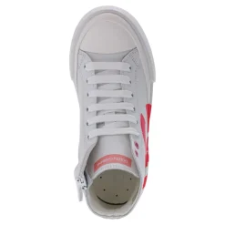 Baskets montantes en cuir