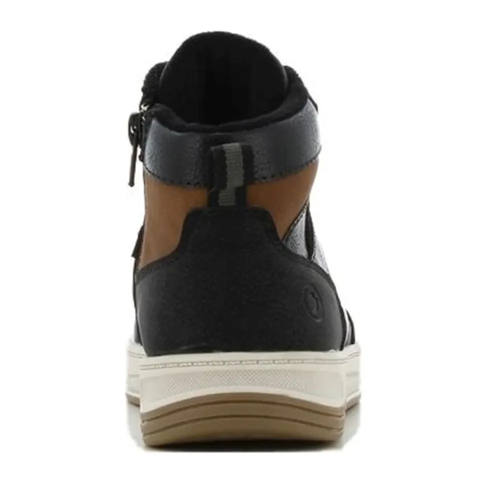 Baskets montantes noires pour enfants
