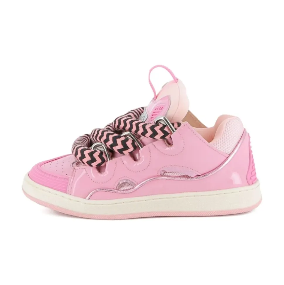 Baskets Roses avec Lacets