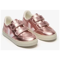 Baskets Roses en Cuir Chromefree V-12