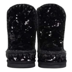 Baskets Slip-On à Paillettes Noires