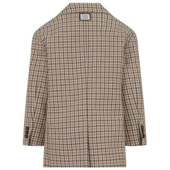 Blazer à carreaux