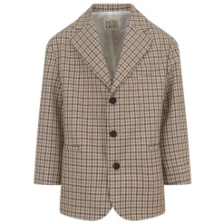 Blazer à carreaux
