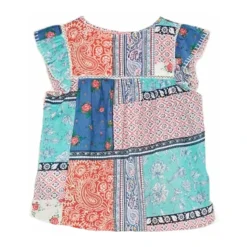 Blouse Ethnique Susan avec Détails en Dentelle