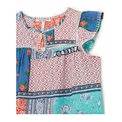 Blouse Ethnique Susan avec Détails en Dentelle