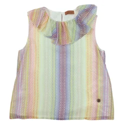 Blouse à motif intégral