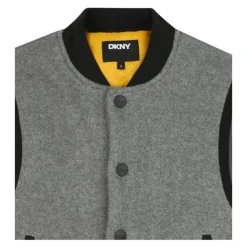 Blouson Aviateur à Logo Brodé