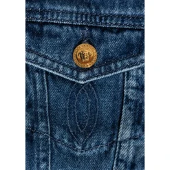 Blouson en denim laser