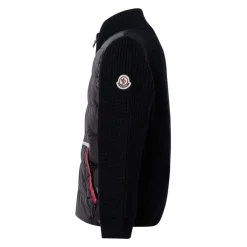 9B00001 M1131 Cardigan matelassé zippé