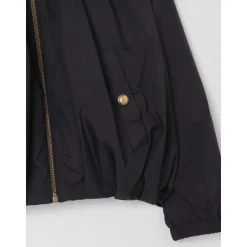 Bomber avec Détails Plissés
