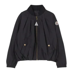 Bomber avec Détails Plissés