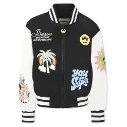 Bomber Noir avec Patch Smiley