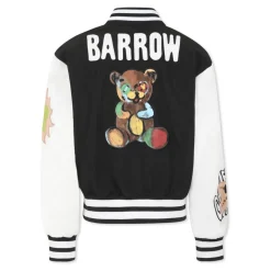 Bomber Noir avec Patch Smiley