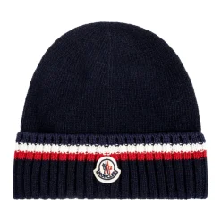 Bonnet en laine avec logo